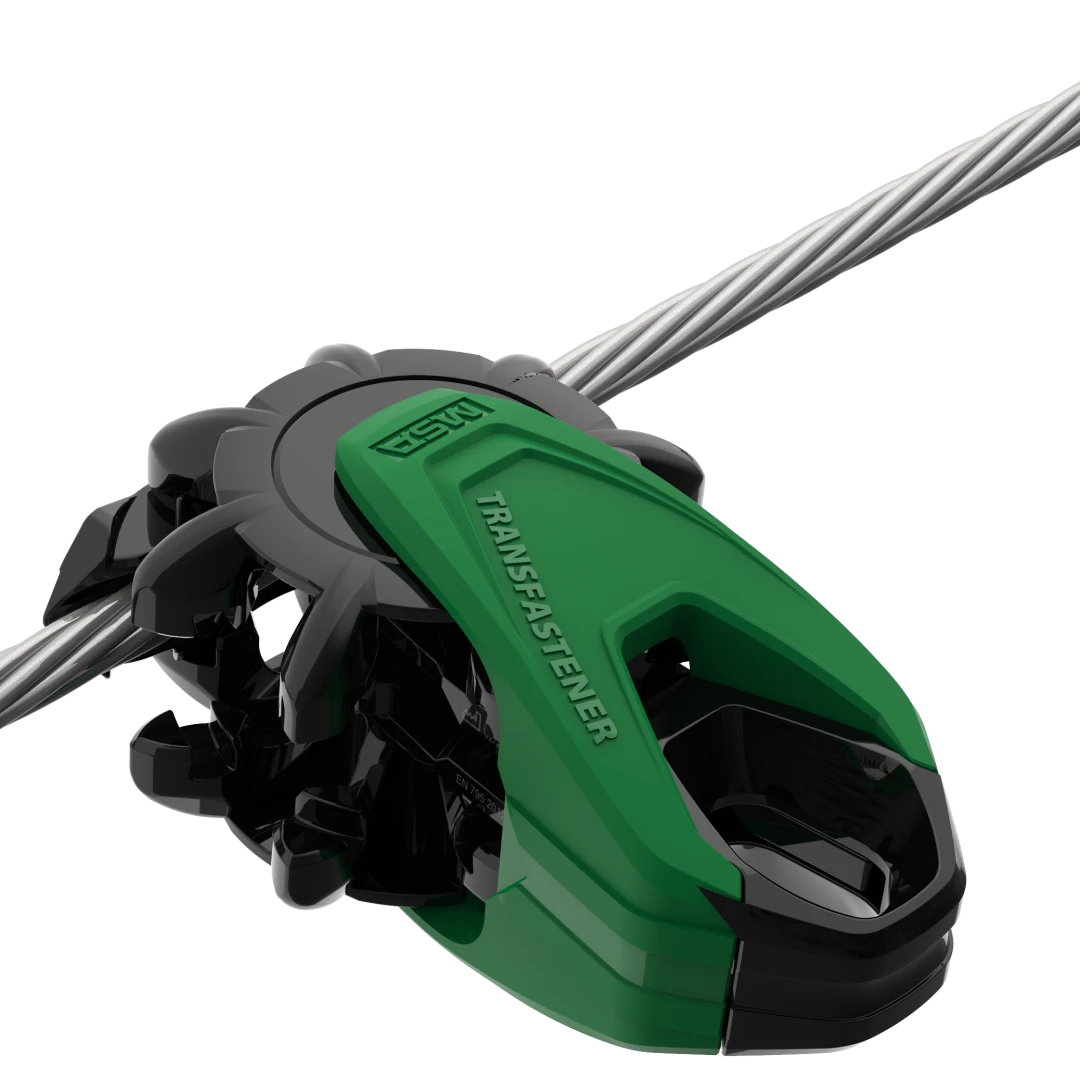 een loopwagen aan een railsysteem