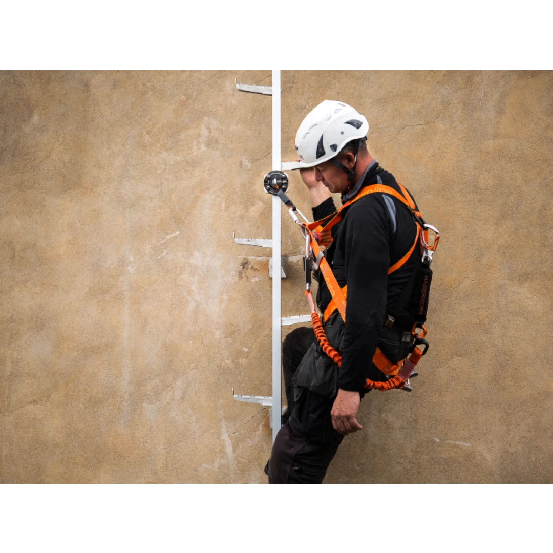Fallprotec mastladder in gebruik