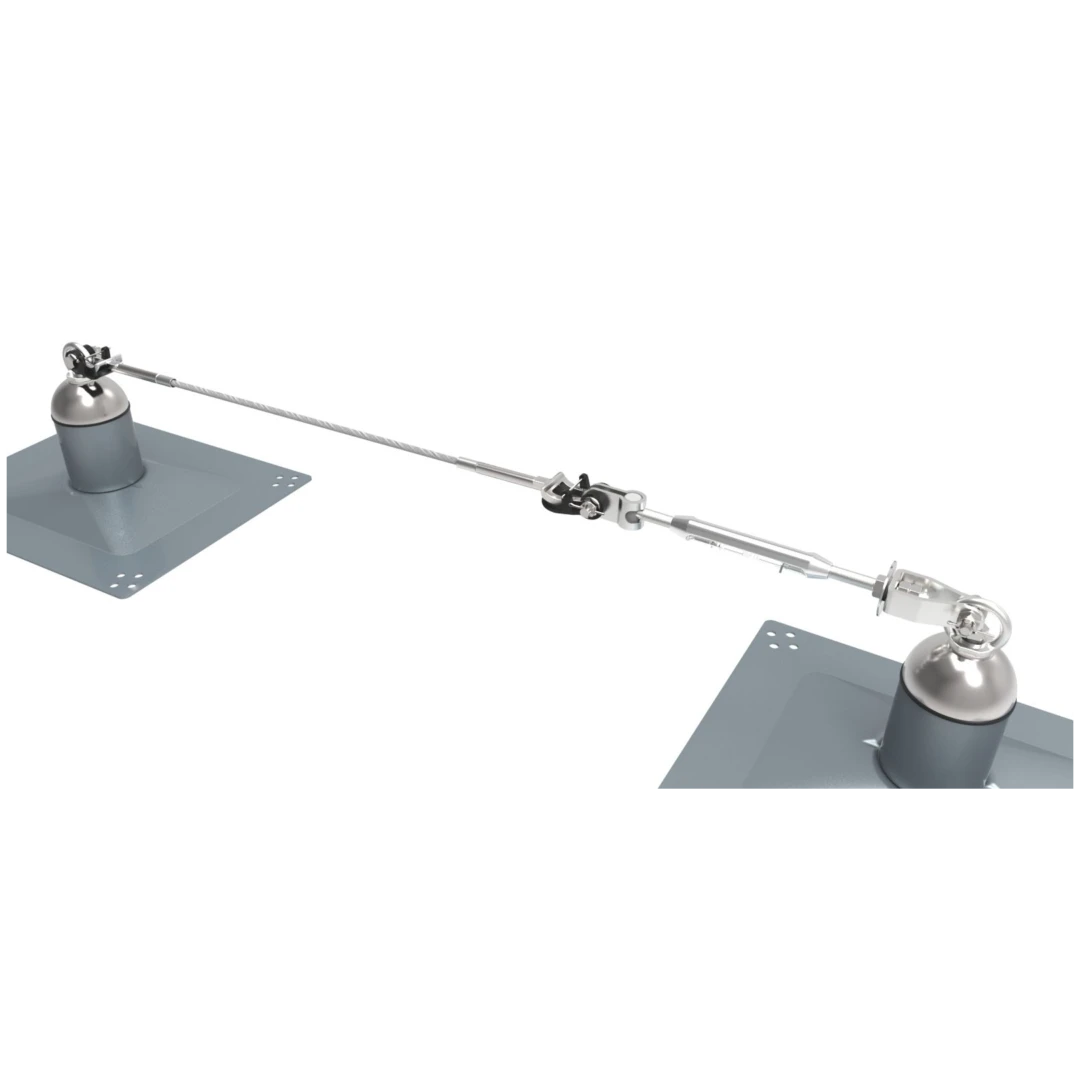 MSA ankerpunten met kabel