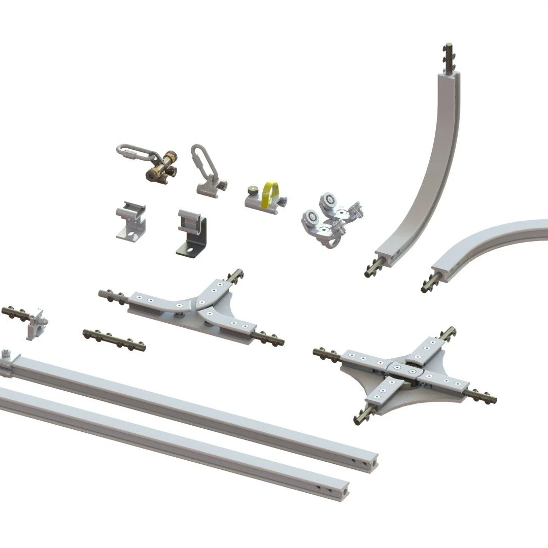 onderdelen van een soll multirail alluminium