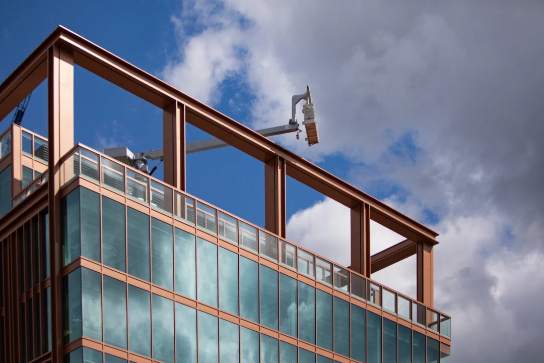 The Lumen, GPI BMU, window cleaning cradles