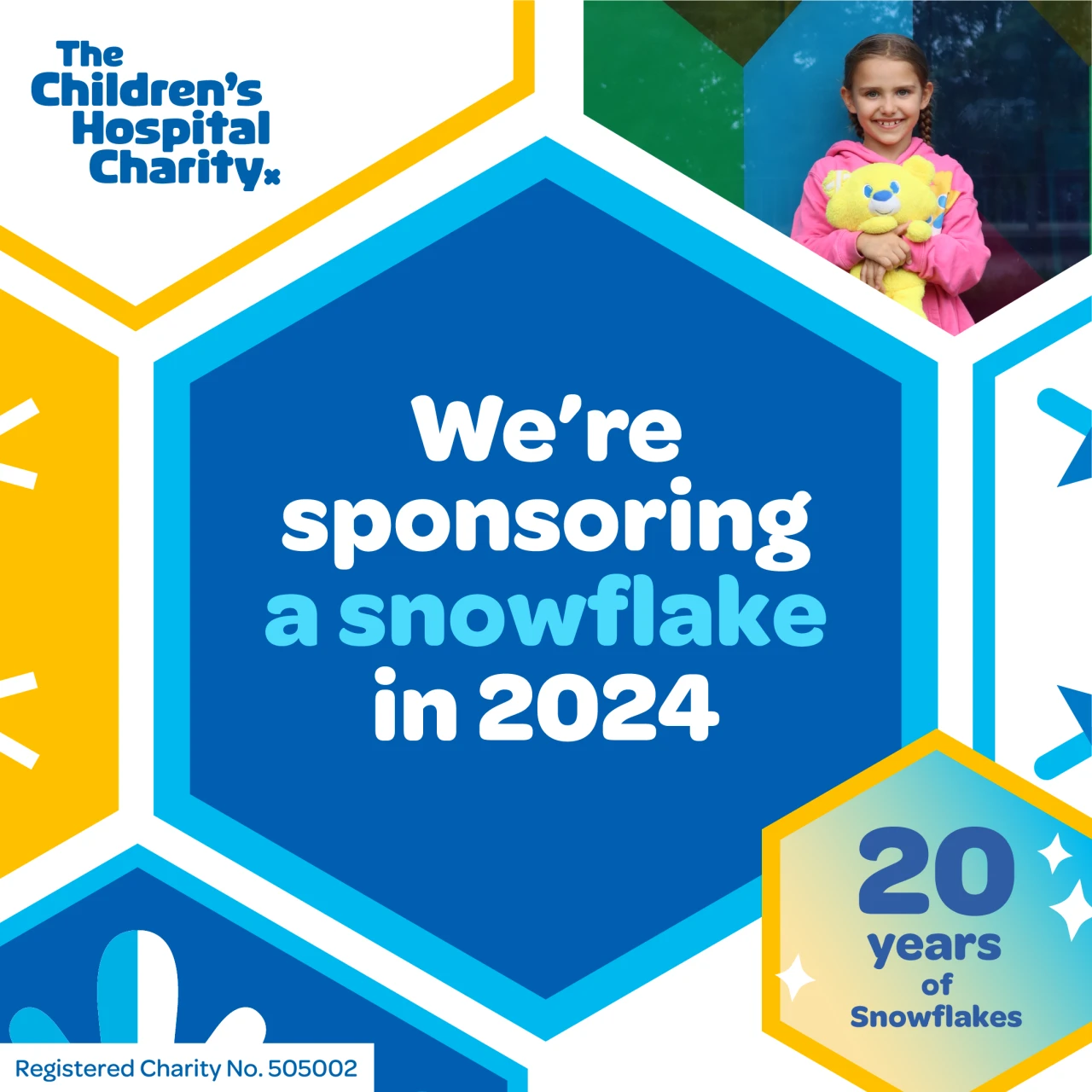 Sheffield Children's Hospital Snowflake 2024