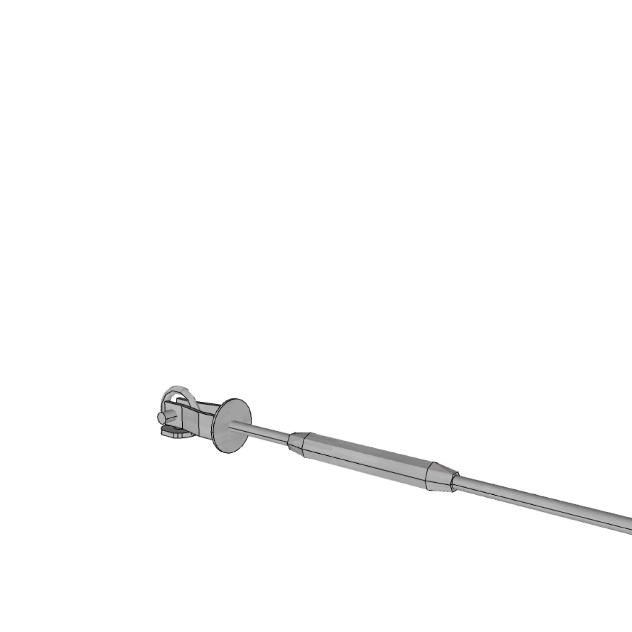 3d tekening van component begin