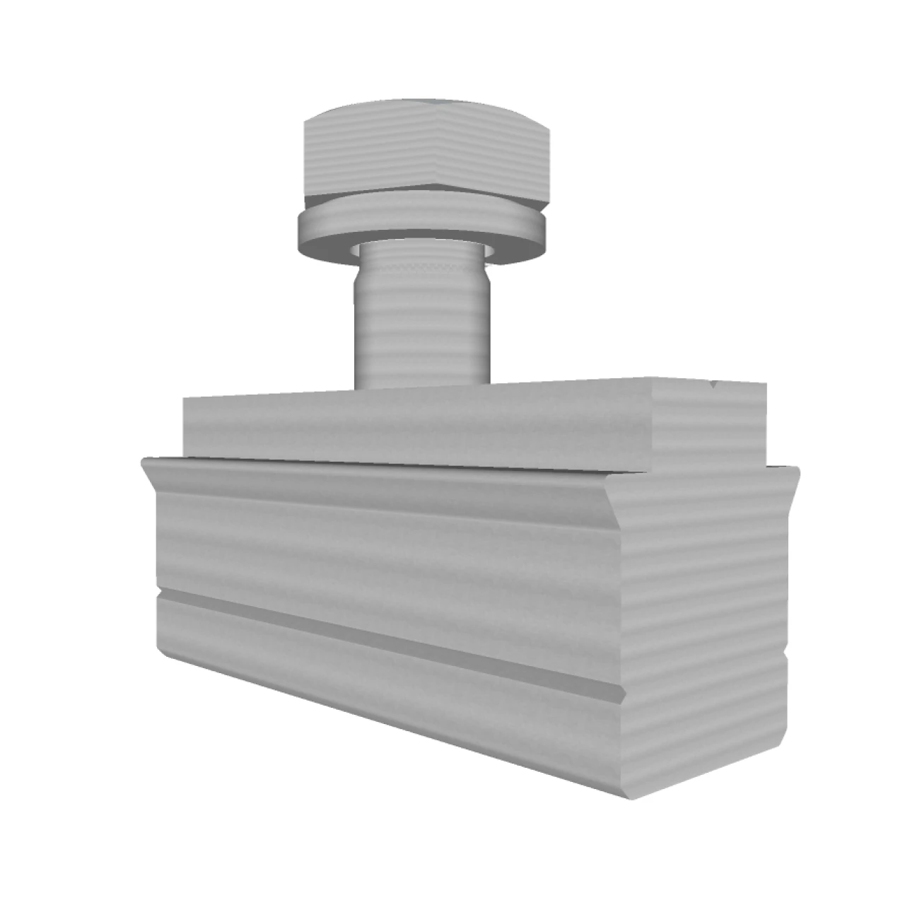 3D tekening van Fixing Nut assembly