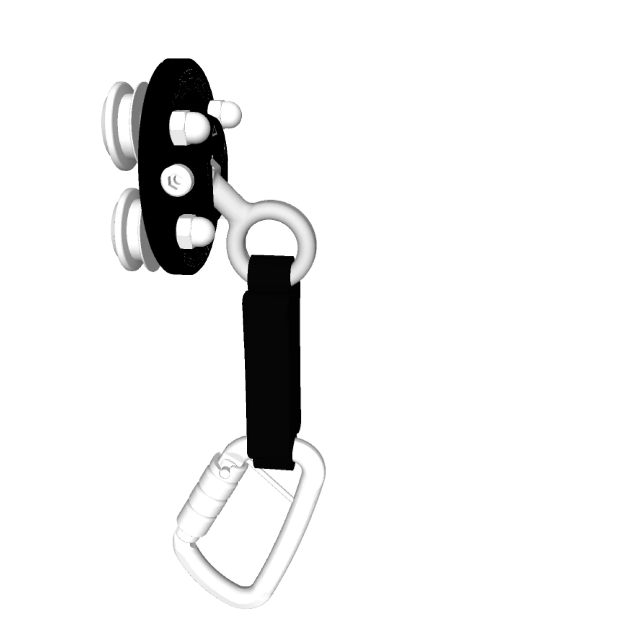 3D tekening van trolley voor Securail