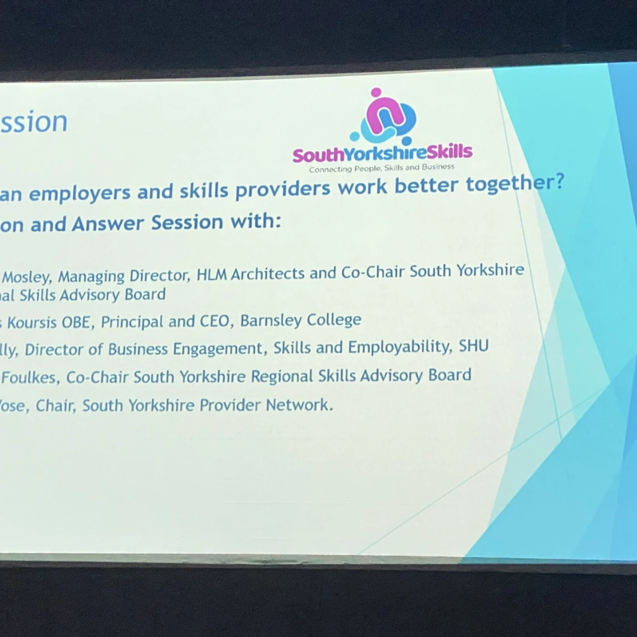 South Yorkshire Skills Celebration Event