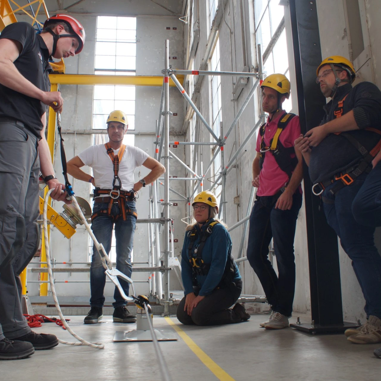 Training Veilig werken op Hoogte voor Woonbron