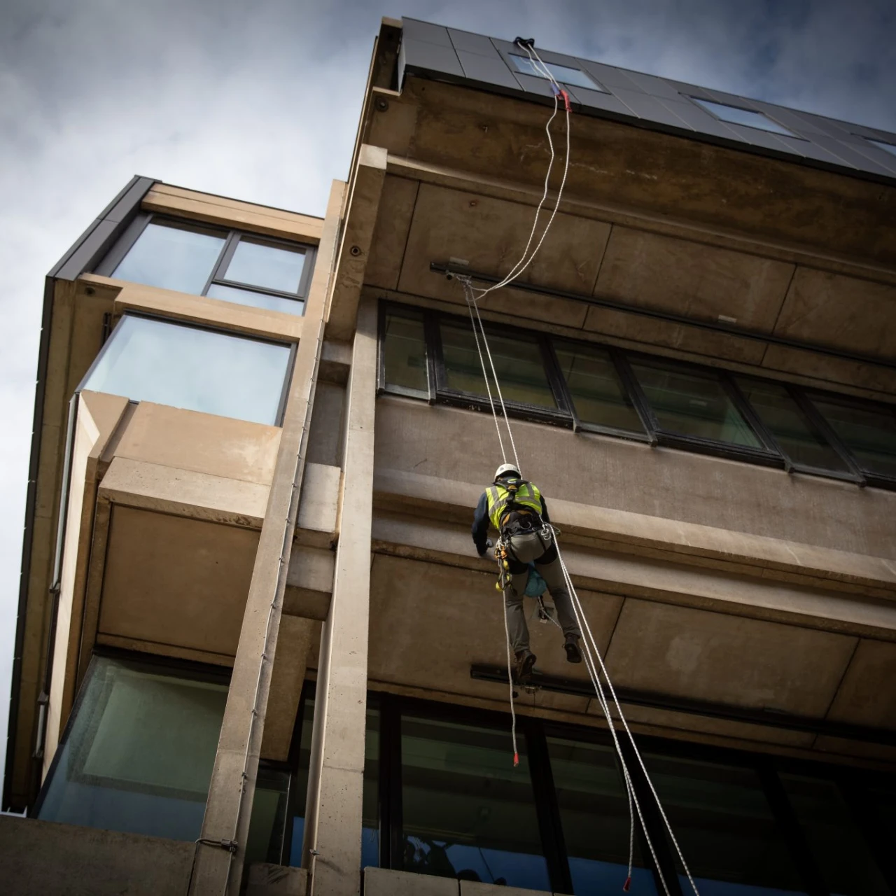 David Attenborough Building, Rope Access Team