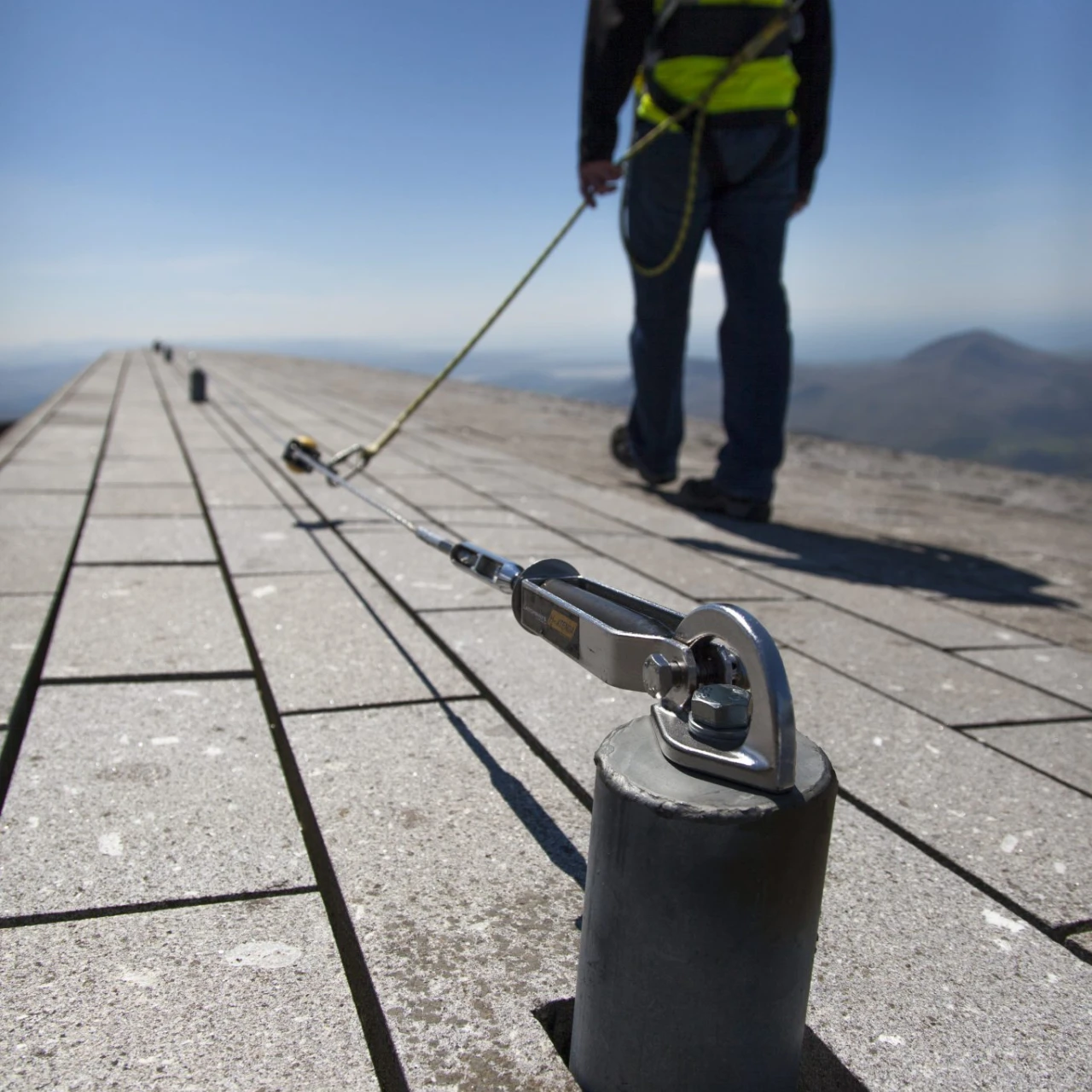 Snowden Summit, mansafe latchways cable system