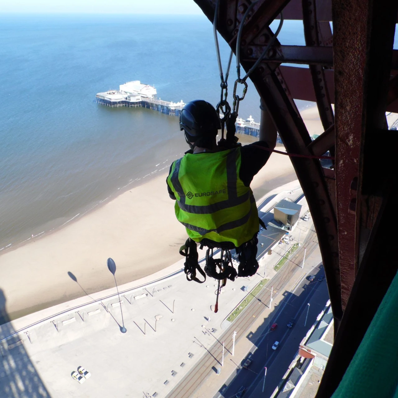 Blackpool Tower MSA LadderLatch System