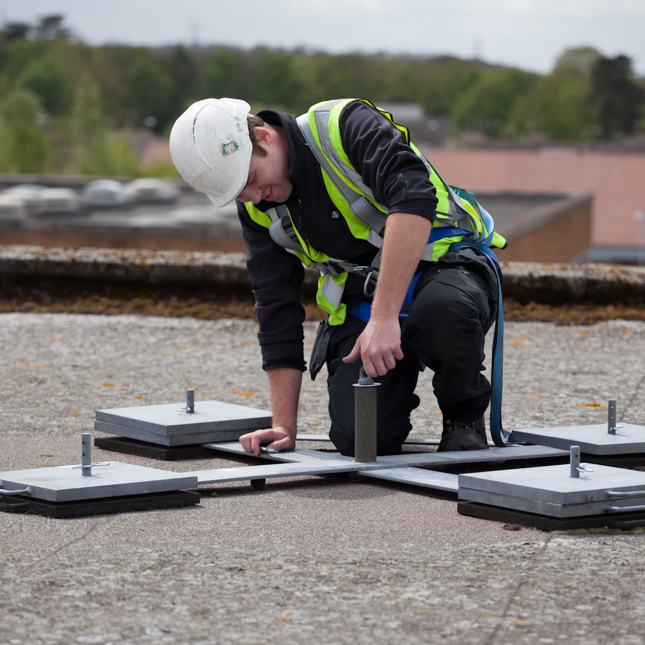 Mobile Man Anchor Inspection