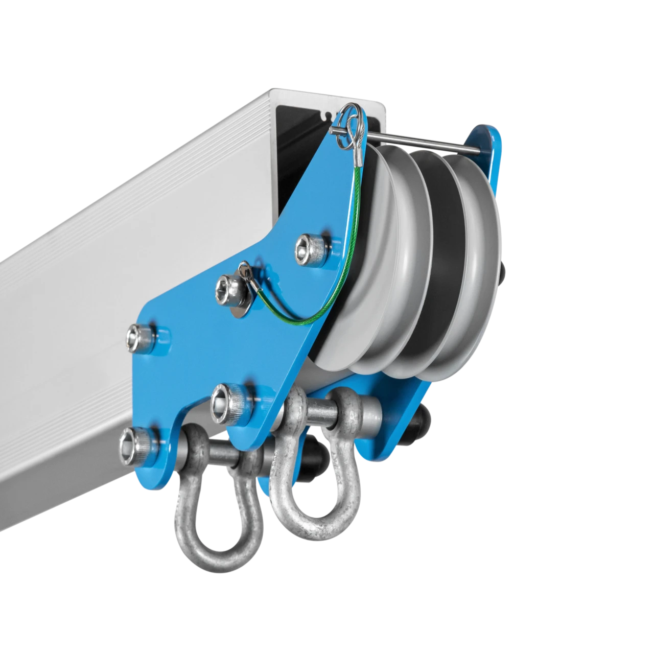 Davit system for rope access