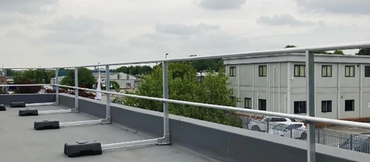 Freestanding Guardrail - SolidRail