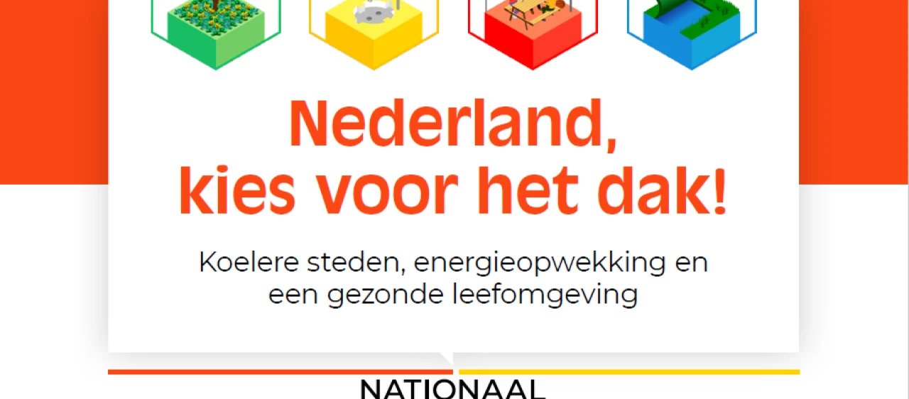 een kaart van nationaal dakenplan
