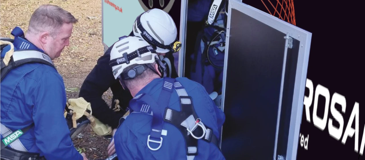 Mobile Training Unit for Confined Space Training