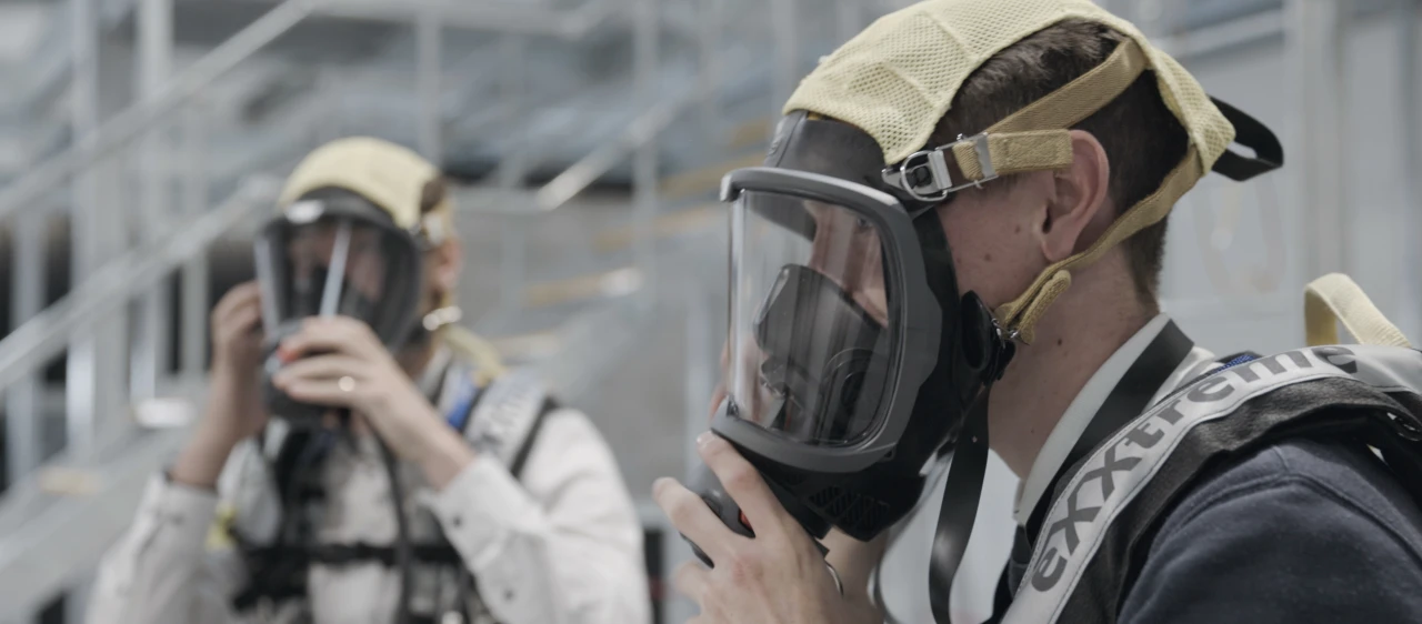 Confined Space Training Gas Masks