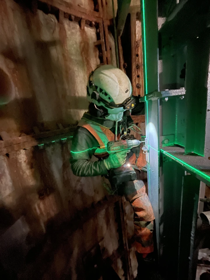 Confined space installations